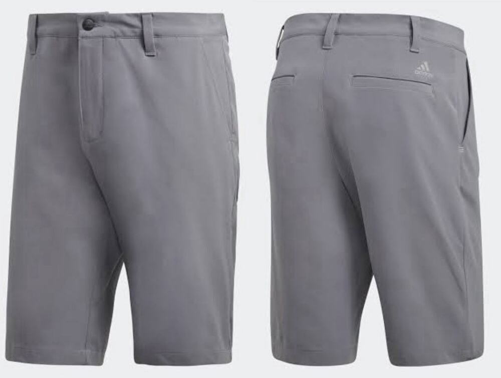 adidas Men's Ultimate365 Golf Shorts Gray 36 Performance Athletic CE0447